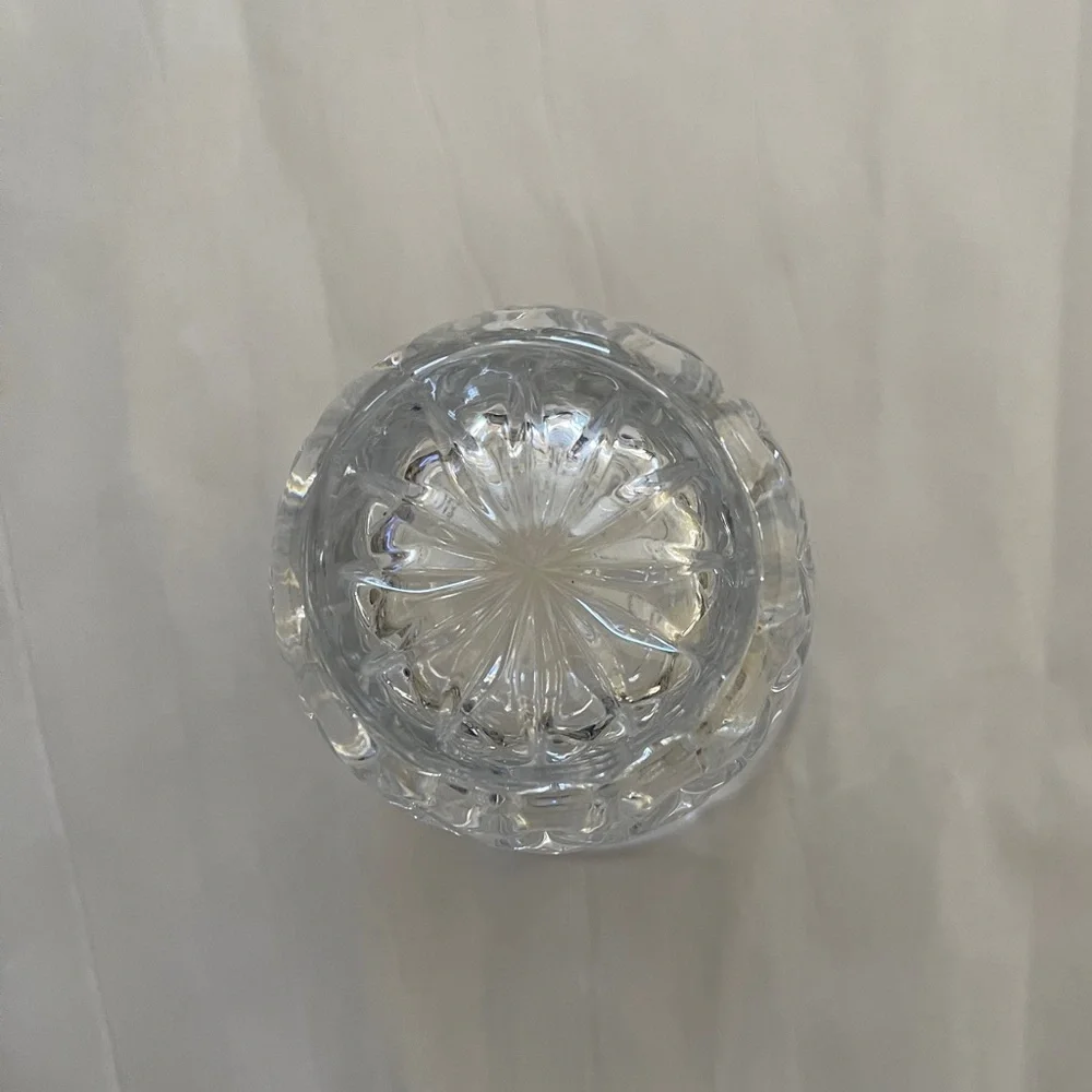 GORHAM CRYSTAL King Edward Pattern 6” Flared Crystal Vase